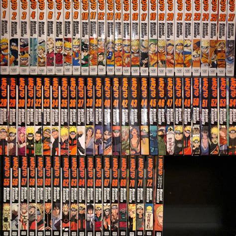 naruto volumes